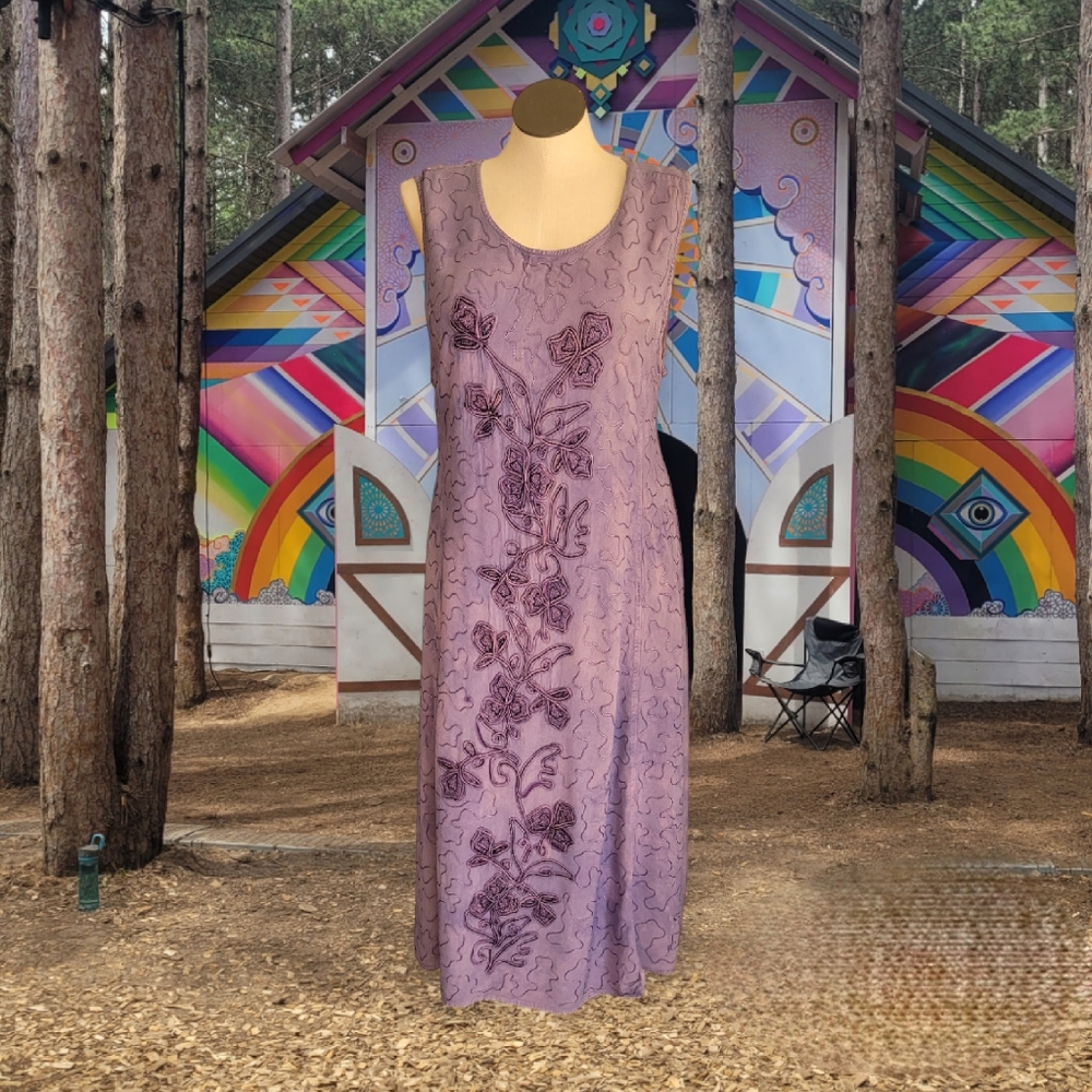 Purple Bohemian Dress